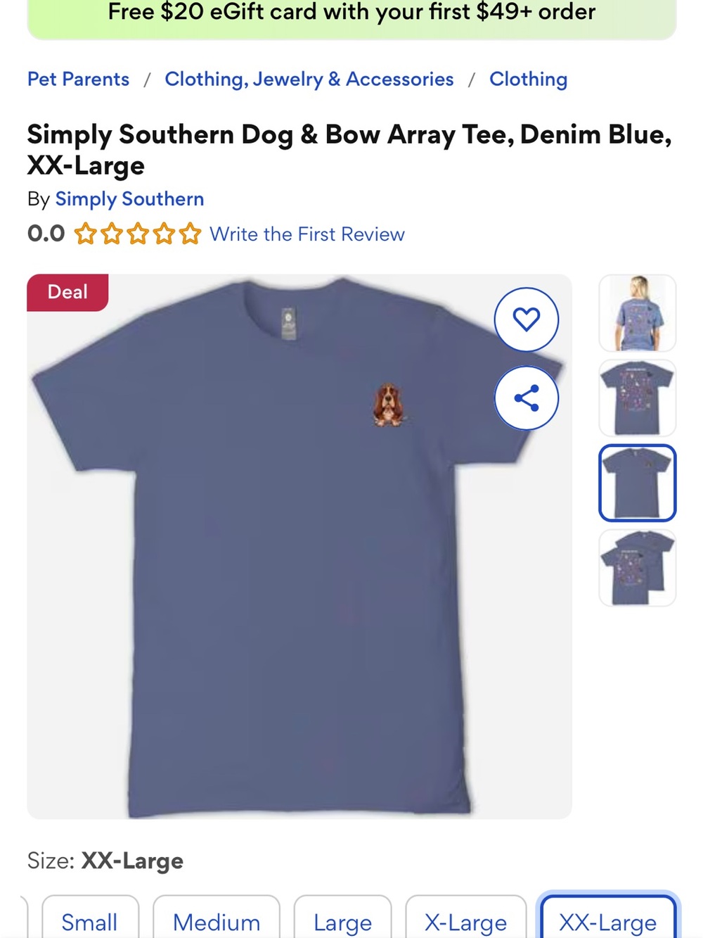 Simply Southern  Short-Sleeve Light purple